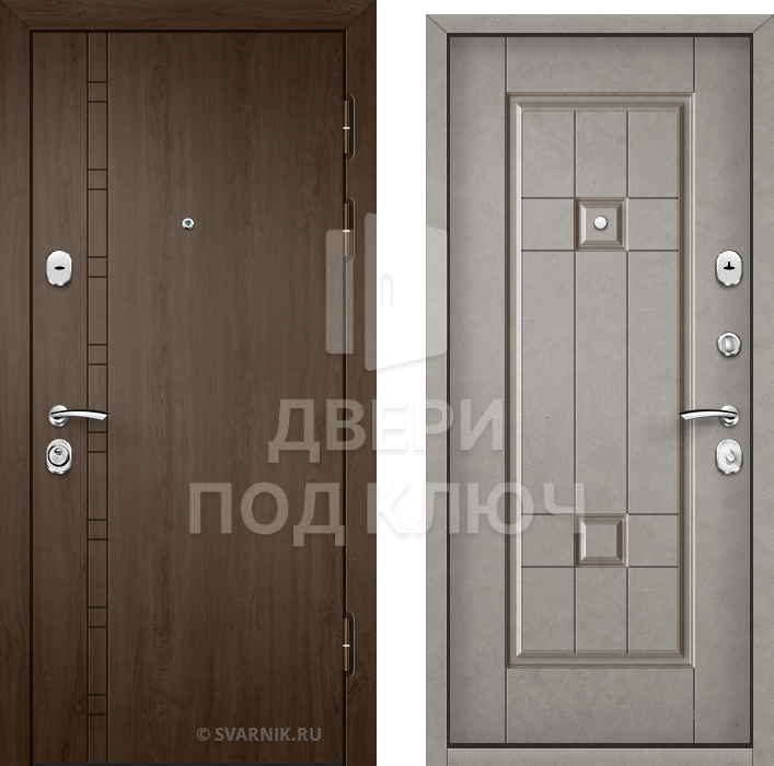 Входная дверь с установкой для дома ДПК-7564