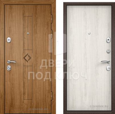Металлическая входная дверь с терморазрывом в дом ДПК-6975