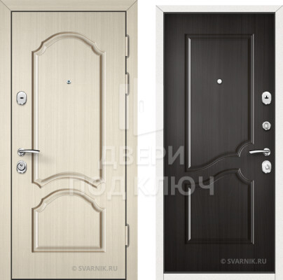 Входная утепленная уличная дверь ДПК-10168