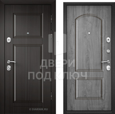 Готовая дверь венге в квартиру ДПК-2755